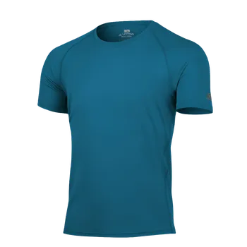 Pánské tričko QUIDO pánské merino triko - Modrá 5160 / XXXL / Modrá