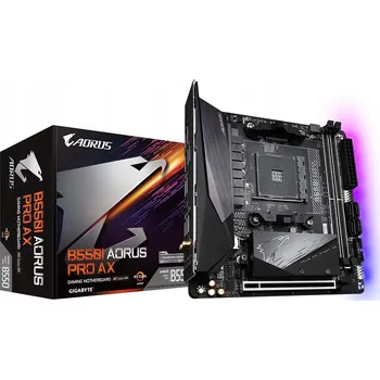 Základní deska Základní deska Gigabyte B550I AORUS PRO AX mini ITX AMD Ryzen AM4 2x DDR4