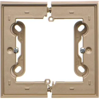 Elektroinstalační krabice Krabice pro povrchovou montáž skládaná, 1 násobná, Simon 55 TSC/144, champagne metalizovaná