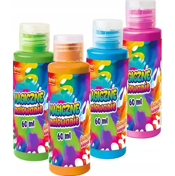 kreativní sada DUMEL MAGICKÉ MALOVÁNÍ BARVY BAREVNÉ 4X60ML