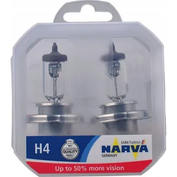 Autožárovka Xenonové žárovky Narva P43t H4 55 W, 2 ks
