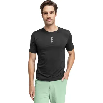 cyklistický dres SIROKO Pánské tričko pro gravelovou cyklistiku Locust ČERNÁ