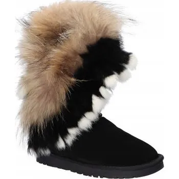 Dámská zimní obuv WD840 SNĚHULE EMU ZIMNÍ BOTY KOŽENÉ KOŽEŠINA 36