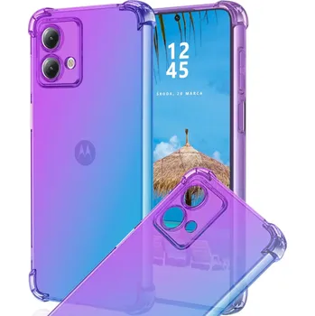 Pouzdro na mobilní telefon Zadní Kryt MBM pro Motorola Moto G82 5G modrý