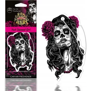 Autokosmetika Aroma Car vůně do auta závěska Dia De Los Muertos Pink Diamond Girl