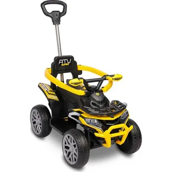 Dětská tříkolka Odrážedlo, čtyřkolka Movix - žlutý