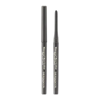 Oční linky Waterproof Micro Eyeliner automatická tužka na oči šedá Dermacol - Oficiální e-shop Dermacol