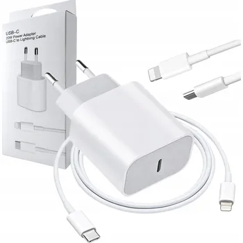 Kompletní nabíječka s kabelem pro IPHONE s konektorem Lightning 20W NÁHRADA