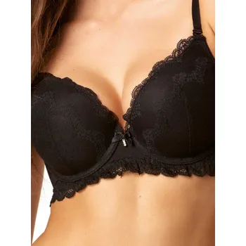 Podprsenka Agio Milano push-up podprsenka černá velikost 85D