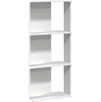 Knihovna Dřevěná police VidaXL 60 x 30 cm bílá