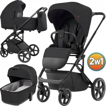 Kočárek Kočárek 2v1 Carrello Alfa CRL-6522 ROCK BLACK