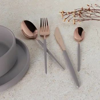 Příbor Sada příborů Berlinger Haus Taupe, 24 ks