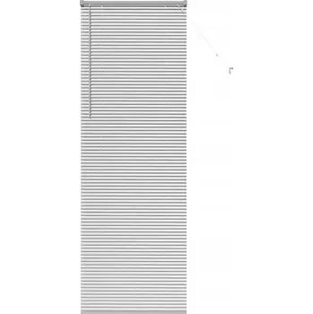 Žaluzie Okenní žaluzie s roletou, manuální, stříbrná, hliníková