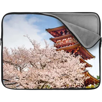 pouzdro na notebook Sablio Obal na notebook Čínská věžička - 17"
