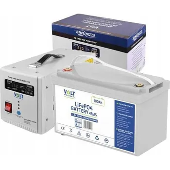 Měnič napětí Volt Sinus Pro 800E + baterie 100Ah 12V VRLA AGM