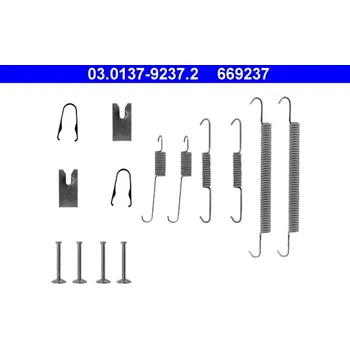 Přislušenství brzdového systému ATE Sada prislusenstvi, brzdove celisti 03.0137-9237.2 ATE 03.0137-9237.2