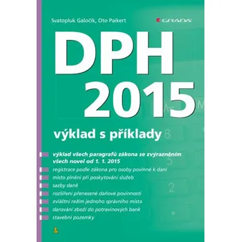 Kniha DPH 2015 - Svatopluk Galočík, Oto Paikert