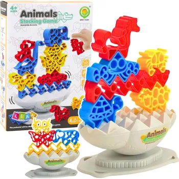 ostatní stavebnice Dovednostní Hra Balanční věž Kamenná zvířata Barevné Stavebnice