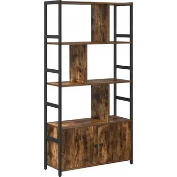 Knihovna Police z dřevotřísky VidaXL 30 x 155,5 cm dub wenge