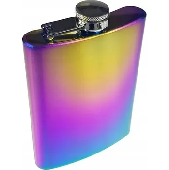 Placatka Placatka kovová Rainbow barevná 240 ml