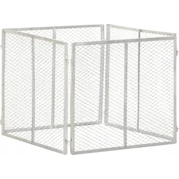 Kompostér Zahradní kompostér, 85x85x70 cm, pozinkované železo