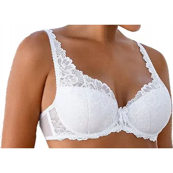 Podprsenka MAT vyztužená podprsenka bílá, velikost 65C