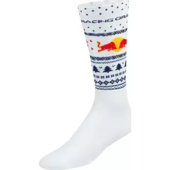 pracovní ponožka RED BULL KTM Ponožky Red Bull Ring - Vánoční Edice (bílé, UNI velikost 39-45)