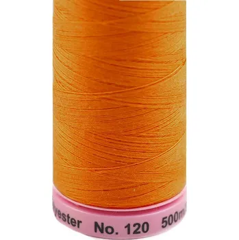 Nit Polyesterové nitě návin 500 m Aspo Amann, střední, 0121 Radiant Yellow