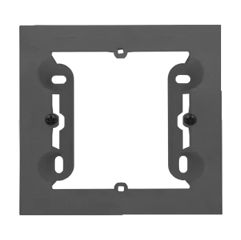 Elektroinstalační krabice Krabice pro povrchovou montáž 1 násobná, Simon 55 TPN1/116, grafitová