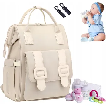 Kočárek TORBA NA KOČÁREK BATOH PRO MAMINKU VELKÁ LEHKÁ TORBA NA PLENY A PŘÍSLUŠENSTVÍ