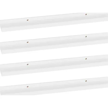 Komoda Police MDF deska VidaXL 40 x 9 cm bílá