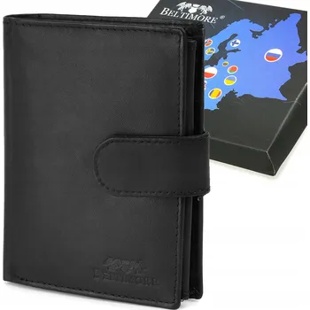 Peněženka Beltimore pánská peněženka z pravé kůže černá - muž