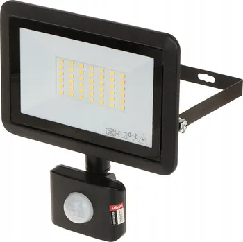 LED reflektor s PIR čidlem 30W 2400lm IP44 4000K hliníkový