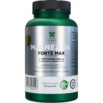 LANCO Hořčík B6 Forte Max L-tryptofan 200 mg Ashwagandha 60 kapslí
