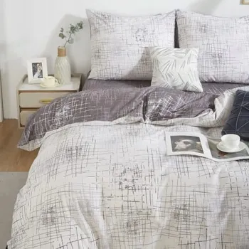 Povlečení POVLEČENÍ 140x200 + POVLEČENÍ NA POLŠTÁŘ 70X80 OBOUSTRANNÉ BAVLNĚNÉ SATÉNOVÉ SOUPRAVA