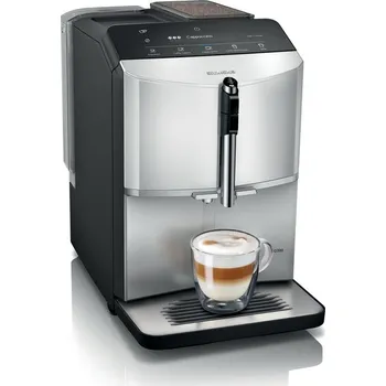 Kávovar Automatický kávovar Siemens TF303E01 EQ300 stříbrný 15 barů