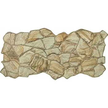 3D PVC obkladový panel Pískovec medový 38,5 x 10 cm 1,6 m2