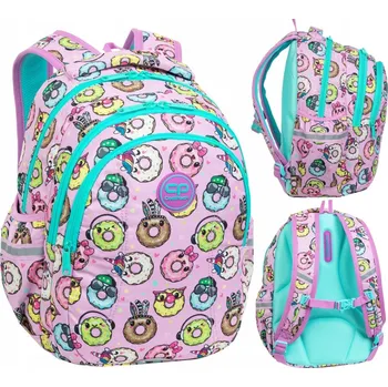 Školní batoh Coolpack Batoh tříkomorový pro 1.-3. třídu Joy S Happy Donuts F048665