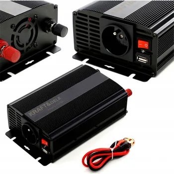 Měnič napětí Měnič Napětí Automobilová Kraft&Dele 350W 12V/230V
