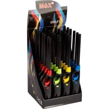 zapalovač 25cm, 6barev, plnící