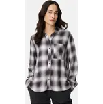 KOŠILE CAMEL ACTIVE BLOUSE GREY MELANGE CHECK
