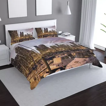 Povlečení Sablio Povlečení Městský přístav - 140x220 / 90x70