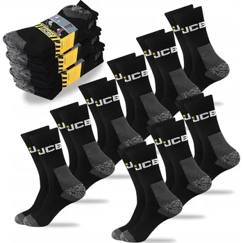 Pánské ponožky Ponožky JCB černé, velikost 44-47