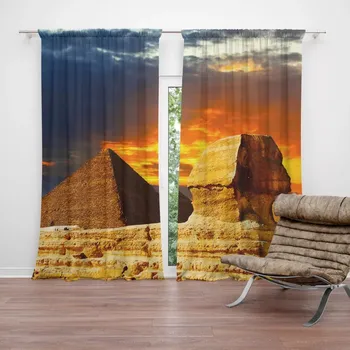 Závěs Sablio Závěs Pyramidy: 2ks 140x250cm