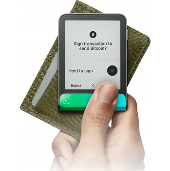 Peněženka Ledger Kryptoměnová peněženka, E-Ink|Bluetooth|USB-C, pro tokeny, NFT