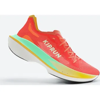 Pánská běžecká obuv KIPRUN Pánské běžecké boty KD900X LD2 44 ORANŽOVÁ|ZELENÁ|ČERVENÁ