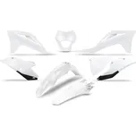 UFO kompletní sada plastů GAS GAS EC / EC-F 250 / 300 / 350 21-23 s krytem světla barva bílá (UFO kompletní sada plastů GAS GAS EC / EC-F 250 / 300 / 350 21-23 s krytem světla barva bílá)