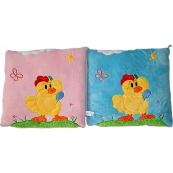 plyšák Plyšový Polštář s kuřetem P2118