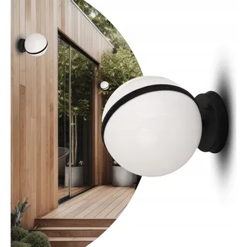Venkovní osvětlení Venkovní nástěnné svítidlo Milagro černé E27 60 W