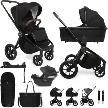 Přeprava dětí MUUVO SET Kočárek 4v1 Quick SE 2 Sunset black set + CBX By CYBEX Aton B2 i-Size + základna
